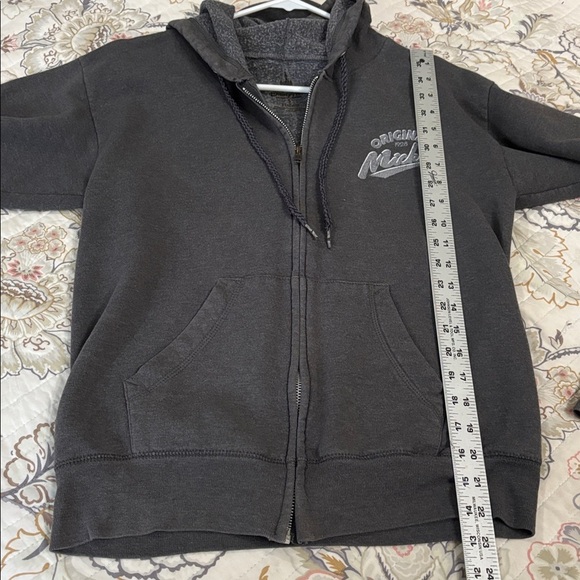 Vintage Disney Parks Gray Mickey Mouse Hoodie - Picture 6 of 7